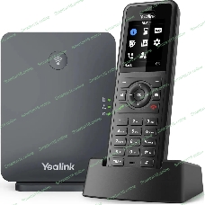 Телефон SIP Yealink W77P черный