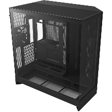 Компьютерный корпус без блока питания Case NZXT H9 Flow RGb (2025), Midi-Tower, TG, 3x140мм RGb + 1x120мм, 2xUSB-A 3.2 + 1xUSB-C 3.2, E-ATX, ATX, mATX, mITX черный