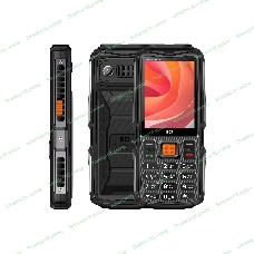 Мобильный телефон BQ 2830L Tank Connect Max черный/серый