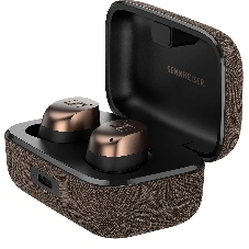 Гарнитура внутриканальные Sennheiser Momentum True Wireless 4 черный/медный беспроводные bluetooth в ушной раковине (700367 MTW4 BLACK COPPER)