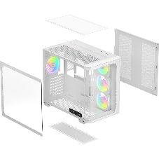 Компьютерный корпус Ocypus Iota C70 WH Curve ARGB Digital ATX без БП (Iota-C70-WHD400CD-GL)