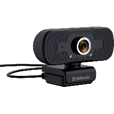 Веб-камера Defender G-lens 2591 2560x1440, 30 кадр/с, USB, микрофон, крепление на мониторе