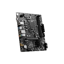 Материнская плата MSI PRO B760M-E DDR4, LGA 1700, Intel B760, 2xDDR4, 4xSATA, 1xM.2, 1xPCIe 4.0 x16, 1xPCIe 4.0 x1, 1xHDMI, 1xVGA, 1x1Gb LAN, 2xUSB-A 3.2 Gen 1, 4xUSB-A 2.0, 3x3.5 мм, 7.1, mATX
