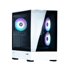 Компьютерный корпус ZALMAN P30 BW, MATX, BLACK/WHITE, WINDOW, 2x3.5