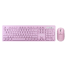 Комплект клавиатура+мышь Smartbuy 105AG беспроводной, USB, 1200 DPI, розовый