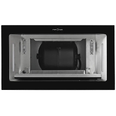 Вытяжка встраиваемая Krona Selina 600 Glass S черный, 52 см, 1300 куб. м/ч, 61 дБ