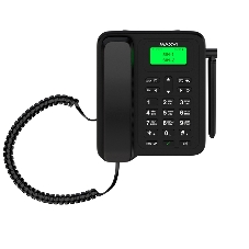 Телефон проводной Maxvi RT-01 черный