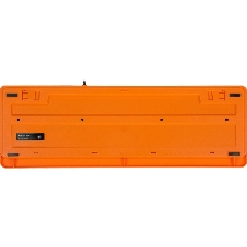Комплект клавиатура+мышь A4Tech FStyler F1010 проводной, USB, 1600 DPI, чёрный/оранжевый
