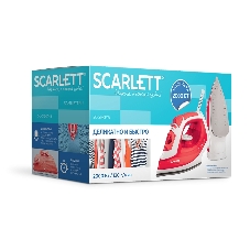 Утюг Scarlett SC-SI30P15 красный, 2000 Вт