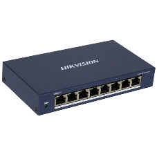 Коммутатор Hikvision DS-3E1508-EI, 8×1 Гбит/с, управляемый