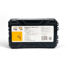 Отвертка с набором бит Cablexpert TK-SD-372, 115 предметов, сталь CrV, реверсивный механизм, пластиковый кейс