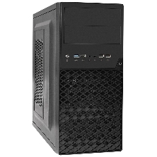 Компьютерный корпус Minitower ExeGate BA-203U-UNS400 (mATX, БП UNS400 с вент. 12см, 3хUSB+1хUSB 3.0, аудио, черный)