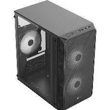 Компьютерный корпус AeroCool/Formula Air Mesh G4 черный без БП mATX 1x120мм 1xUSB 2.0 1xUSB 3.0 audio