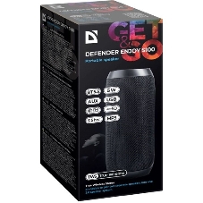Портативная колонка Defender Enjoy S100 черный 5 Вт