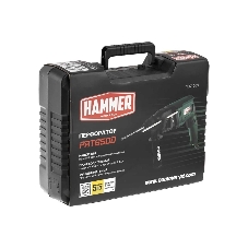 Перфоратор Haммer Flex PRT650D, SDS-plus, 650 Вт, 2,4 Дж, от сети