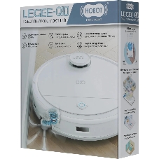 Робот-пылесос HOBOT LEGEE-Q10 белый, 5200 мAч Li-Ion, уборка сухая/влажная, пылесборник контейнер 0,5 л
