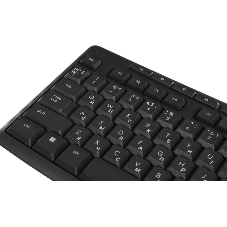 Комплект клавиатура+мышь Logitech MK295 беспроводной, USB, чёрный