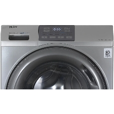 Стиральная машина Haier HW60-BP12919AS серебристый, загрузка фронтальная 6 кг, 1200 об/мин., класс: A+++