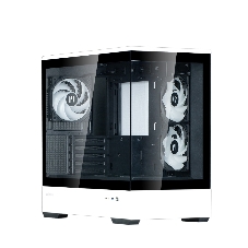 Компьютерный корпус ZALMAN P30 BW, MATX, BLACK/WHITE, WINDOW, 2x3.5