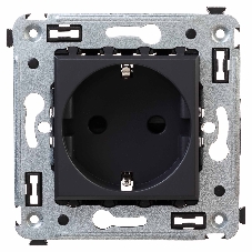 Розетка DKC Avanti 4412003 2P+E со шторками, 