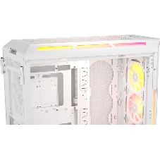 Компьютерный корпус без блока питания Case Corsair iCUE LINK 5000T LX RGB, Midi-Tower, TG, 3x120мм RGB, 4xUSB-A 3.2, 1xUSB 3.2 Type-C, E-ATX, ATX, mATX, mITX White