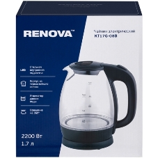 Чайник электрический Renova KT17G-08B