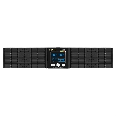 Источник бесперебойного питания On-line ExeGate PowerExpert ULS-575-10kVA.LCD.AVR.T.USB.RS232.SNMP.2U 10000VA/10000W, On-Line, PF=1, LCD, клеммы, RS232, USB, SNMP-slot, EPO, батареи внешние 192В/240В суммарной емкостью до 400Ah, Rackmount 2U/Tower, металлический корпус, черный