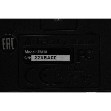 Мышь проводная A4Tech Fstyler FM10 черный/синий, 1600 dpi, USB, кнопки - 4