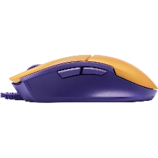 Мышь проводная A4Tech Bloody L65 Max желтый/фиолетовый, 12000 dpi, USB, кнопки - 7