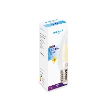 Лампа светодиодная Ambrella light 202220 Filament LED C37-F 6W E27 4200K (60W)