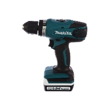 Дрель-шуруповерт Makita DF347DWE, 14,4 В, 1,5 Ач, 30 Нм, щеточный
