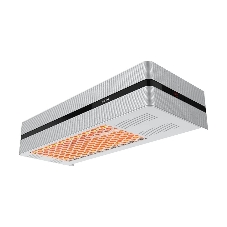 Обогреватель инфракрасный Energolux EIHS-2000-E1-iBox серебристый/чёрный, керамический, 16 м², 2000 Вт, термостат