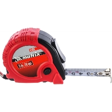 Рулетка Matrix Rubber, 5 м х 19 мм, обрезиненный корпус
