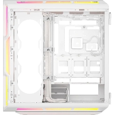 Компьютерный корпус без блока питания Case Corsair iCUE LINK 5000T LX RGB, Midi-Tower, TG, 3x120мм RGB, 4xUSB-A 3.2, 1xUSB 3.2 Type-C, E-ATX, ATX, mATX, mITX White