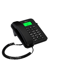 Телефон проводной Maxvi RT-01 черный