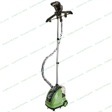 Отпариватель ЯРОМИР ЯР-5000 зеленый/черный, 1800 Вт, 35 г/мин, 1400 мл