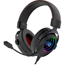 Гарнитура Defender Echo чёрный, проводная, подсветка