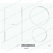Индукционная варочная панель BRANDT BPI164DUW белый