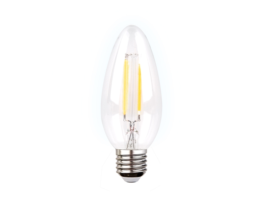 Лампа светодиодная Ambrella light 202220 Filament LED C37-F 6W E27 4200K (60W)