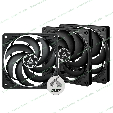 Вентилятор для корпуса ARCTIC P12 SLIM PWM PST -3 Pack (ACFAN00275A)