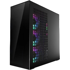 Корпус Arctic Xtender, Midi-Tower, чёрный, 3 x 140 мм, 2 x 120 мм