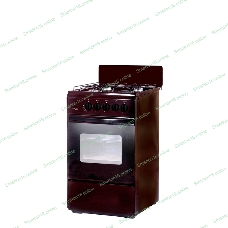 Плита газовая Лада Nova RG 24039 B коричневый, конфорок 4 газовых, духовка 50 л, 50 см x 85 см x 60 см