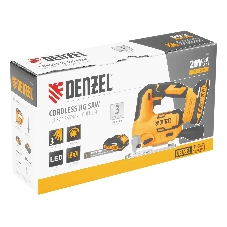 Лобзик аккумуляторный Denzel CJH-20-80, Li-Ion, 20 В