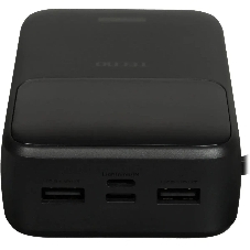 Портативный аккумулятор Tecno Pocket S201 20000mAh 2.4A 2xUSB-A/USB-C черный