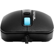 Мышь проводная A4Tech Fstyler FM10 черный/синий, 1600 dpi, USB, кнопки - 4