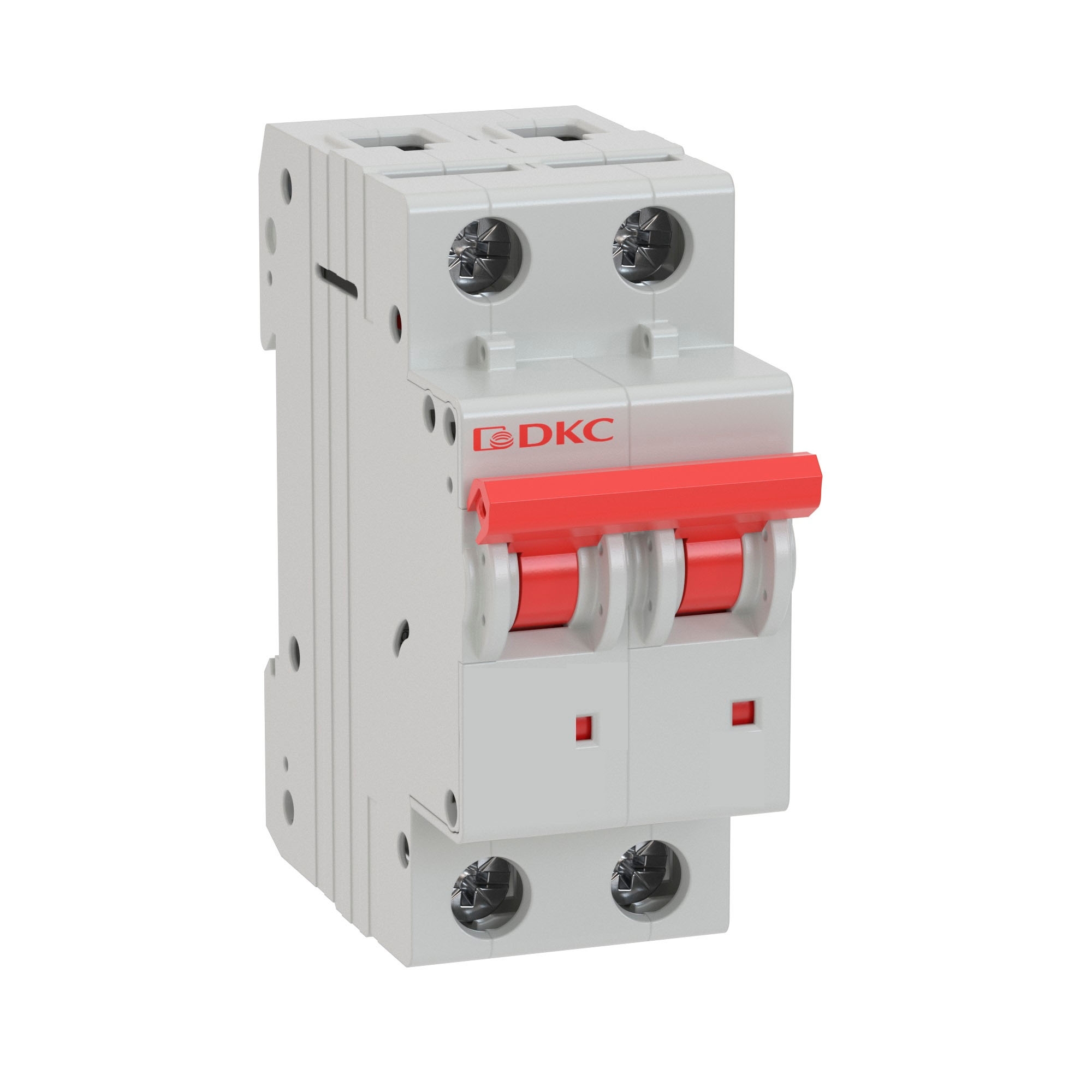 Выключатель автоматический модульный 2п C 6А 10кА YON MD63 DKC MD63-2C6-10