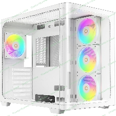 Компьютерный корпус Ocypus Iota C70 WH Curve ARGB Digital ATX без БП (Iota-C70-WHD400CD-GL)