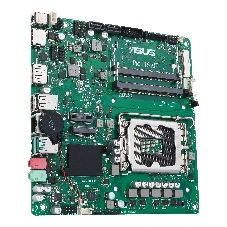 Материнская плата ASUS Pro H610T-CSM, LGA 1700, Intel H610, 2xDDR5, 2xSATA, 1xM.2, 1xPCIe x1, 1xHDMI, 1xDP, 1x 1Gb LAN, 2xUSB-A 2.0, 2xUSB-A 3.2 Gen 2, 2x3.5 мм, 7.1, Thin Mini-ITX