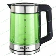 Чайник электрический SAKURA SA-2746GR 2л зеленый