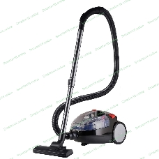 Пылесос Hyundai HYV-C3077 черный, 380/2000 Вт, уборка сухая, пылесборник контейнер 1.5 л